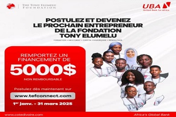 Entrepreneuriat des Jeunes et des Femmes sur le continent africain / La Fondation Tony Elumelu, lance les programmes de 2025